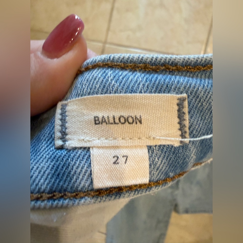Madewell balloon jeans size 27 - Picture 4 of 8